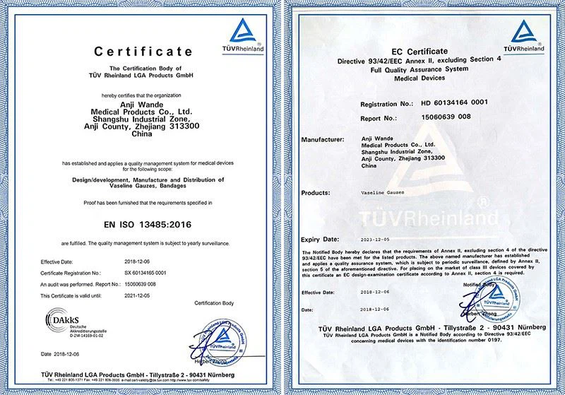 EC certificate
